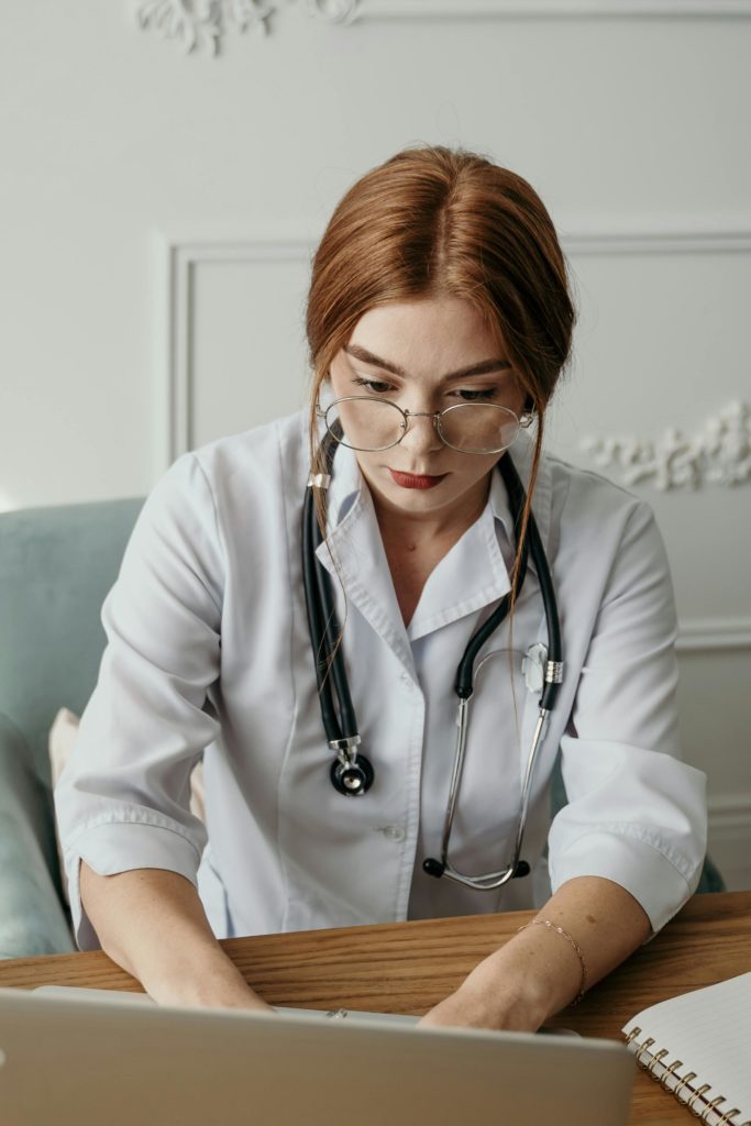 woman doctor consultation modern interior aesthetic professional photography.jpg