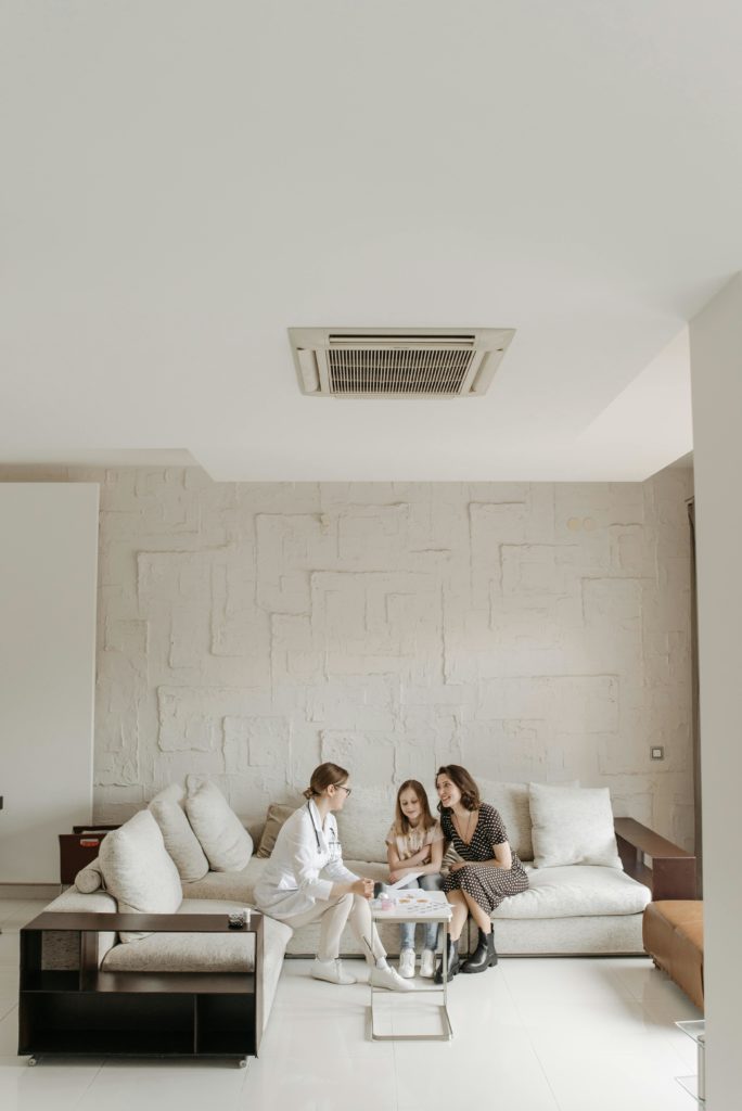 woman health checkup modern interior aesthetic professional photography.jpg